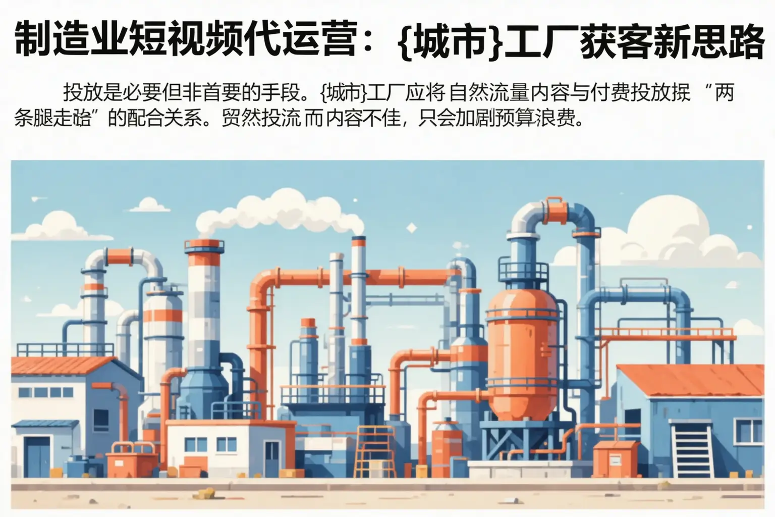 制造业短视频代运营:新宁工厂获客新思路